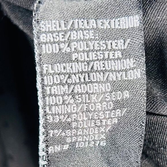 ECI New York Size 12 Polka Dot Sheer Blouse Top Puff Sleeve Office Brunch - Picture 8 of 9